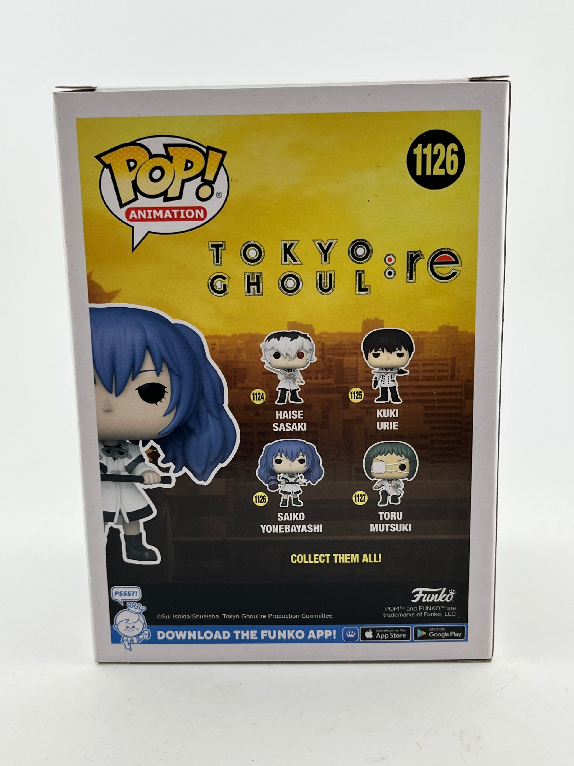 Funko POP! Animation Tokyo Ghoul - Saiko Yonebayashi #1126 - Vinyl Collectable FRENLY BRICKS - Open 7 Days