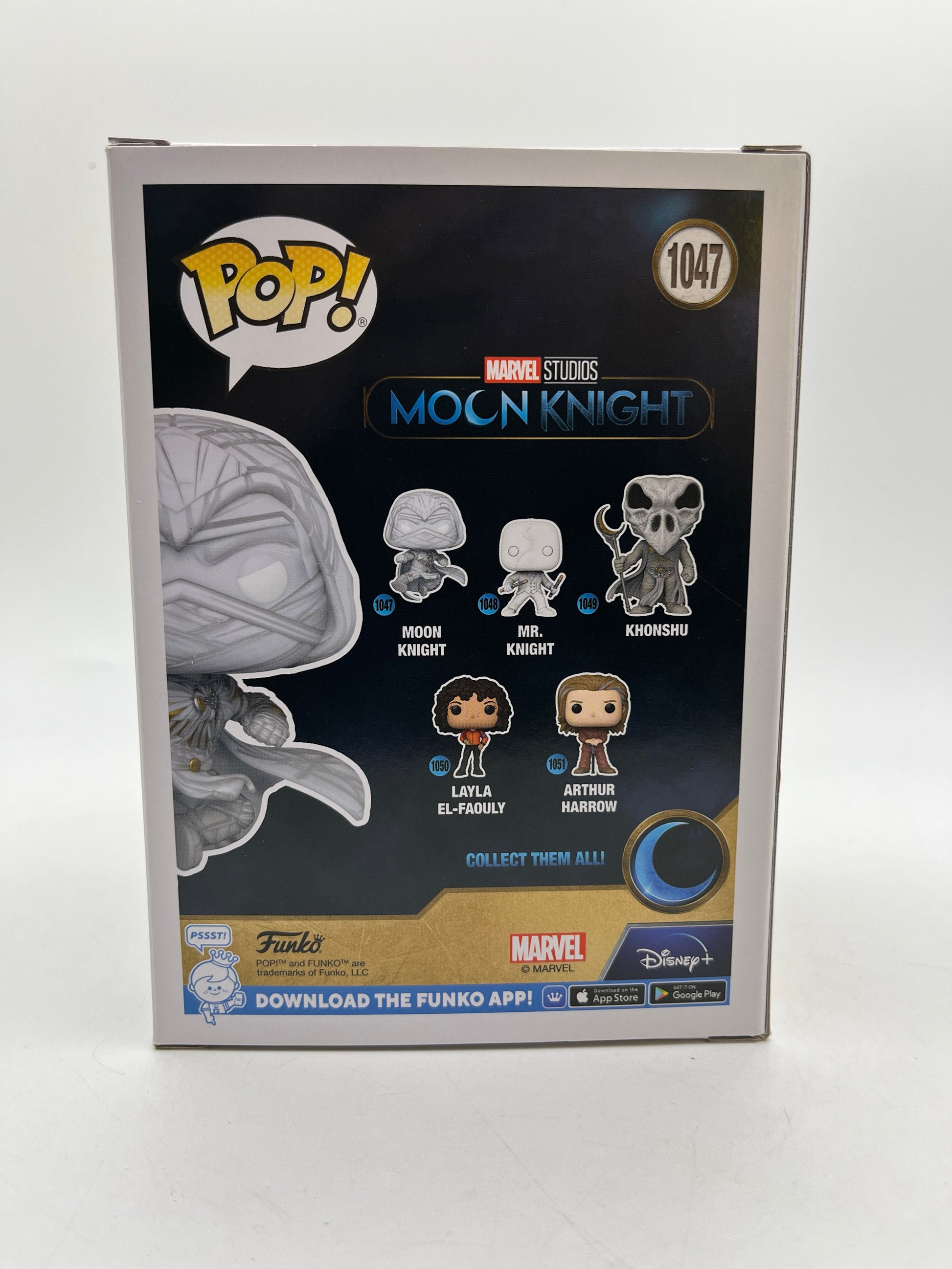 Funko POP! Marvel Moon Knight #1047 - Glow Special Edition - Vinyl Collectable FRENLY BRICKS - Open 7 Days
