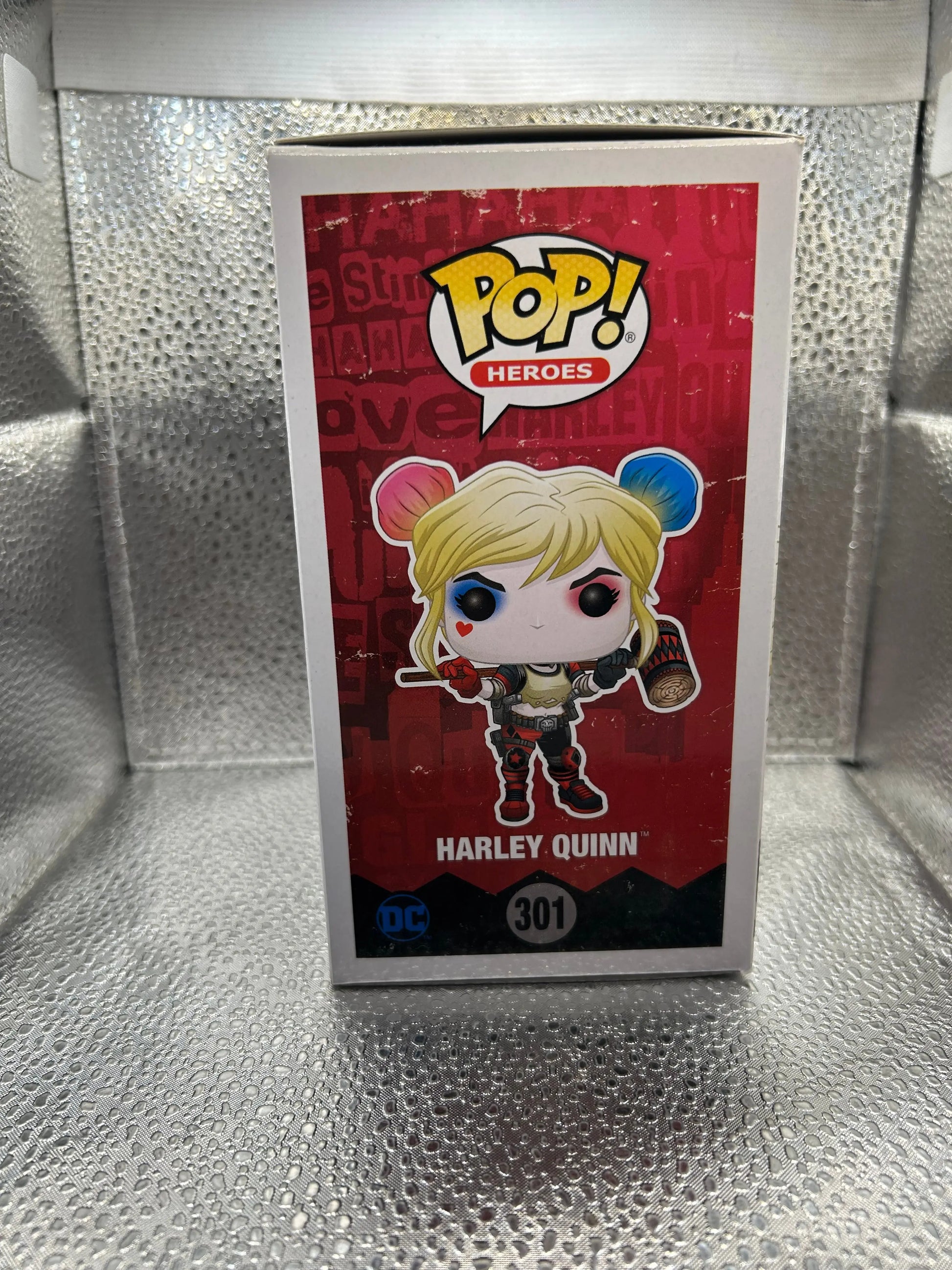 FUNKO Pop Vinyl #301 Harley Quinn FRENLY BRICKS - Open 7 Days