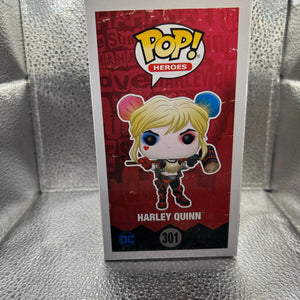 FUNKO Pop Vinyl #301 Harley Quinn FRENLY BRICKS - Open 7 Days