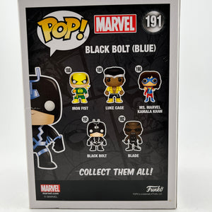 Funko POP! Marvel - Black Bolt (Blue) #191 - Vinyl Collectable FRENLY BRICKS - Open 7 Days