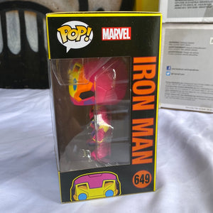 Funko POP! Black Light Iron Man #649 FRENLY BRICKS