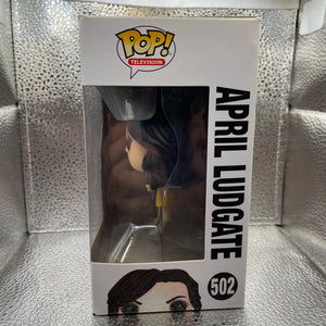 April Ludgate #502  Funko Pop Vinyl Figure Parks And Recreation + Protector FRENLY BRICKS - Open 7 Days