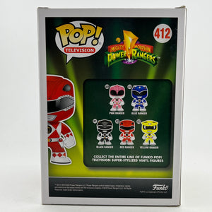 Funko POP! Might Morphin Power Rangers - Red Ranger #412 - Vinyl Collectable FRENLY BRICKS - Open 7 Days
