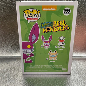 Funko Pop #222 Animation Real Monsters Ickis FRENLY BRICKS - Open 7 Days