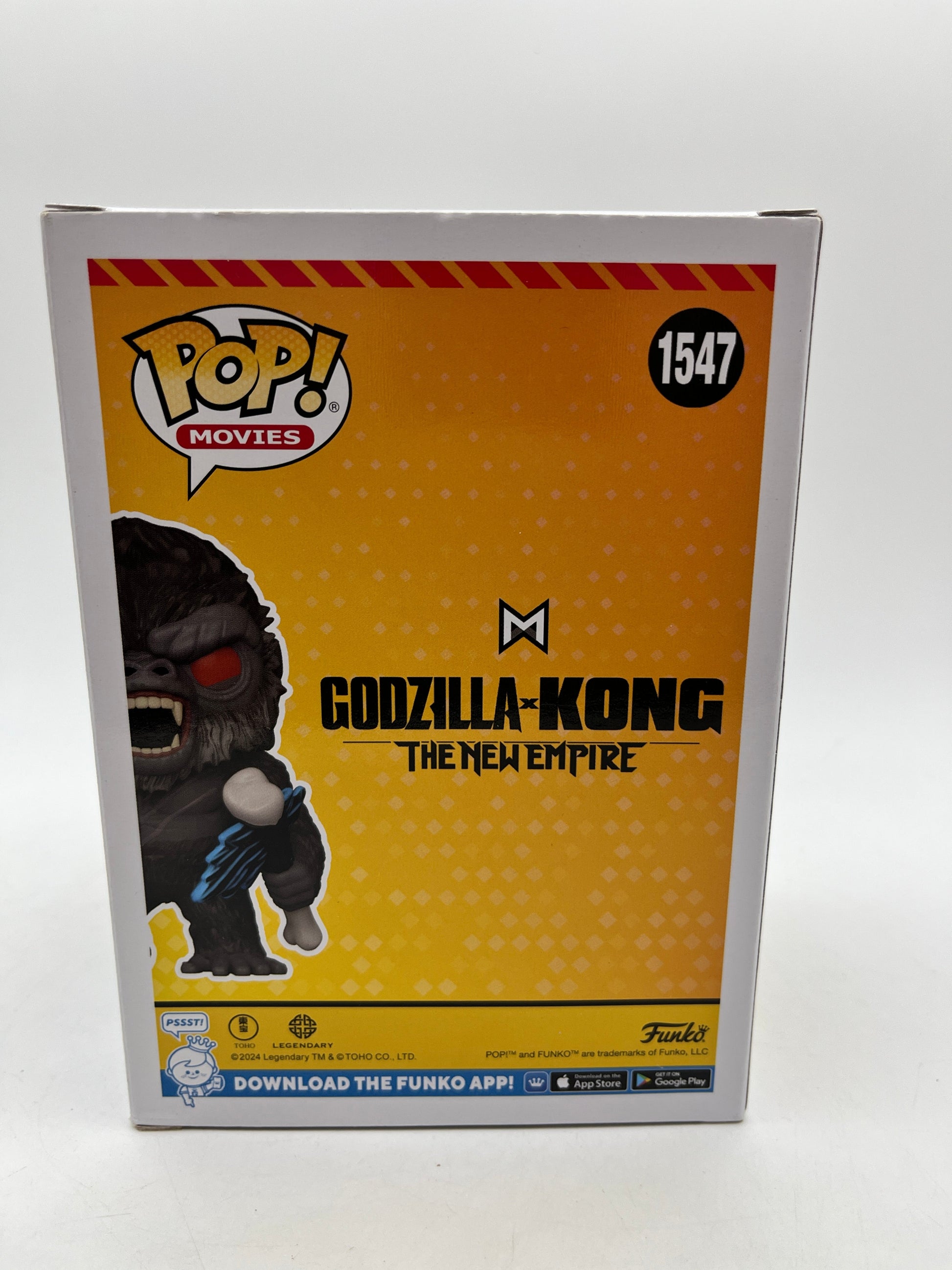Funko POP! Movies Godzilla x Kong - Kong #1547 - Vinyl Collectable FRENLY BRICKS - Open 7 Days