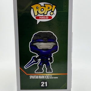 Funko POP! Games Halo - Spartan Mark V [B] With Energy Sword #21 - Vinyl Collectable FRENLY BRICKS - Open 7 Days
