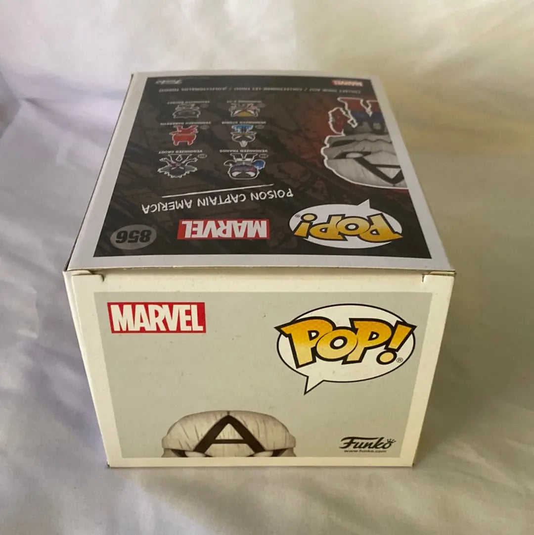 Funko POP! Poison Captain America #856 - FRENLY BRICKS - Open 7 Days