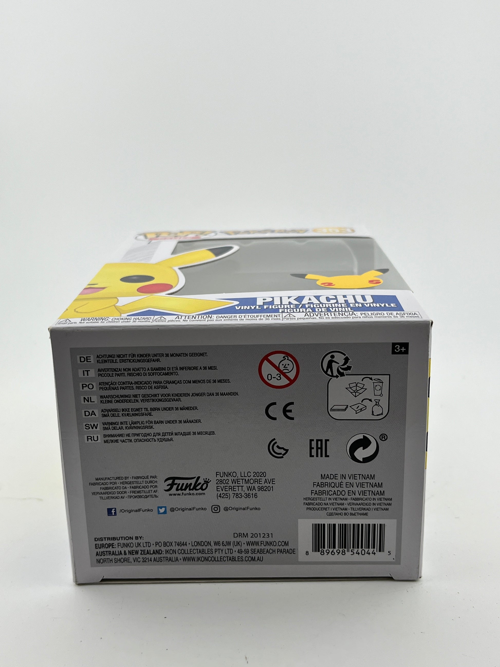 Funko POP! Games Pokémon - Pikachu #353 - 25th Anniversary FRENLY BRICKS - Open 7 Days