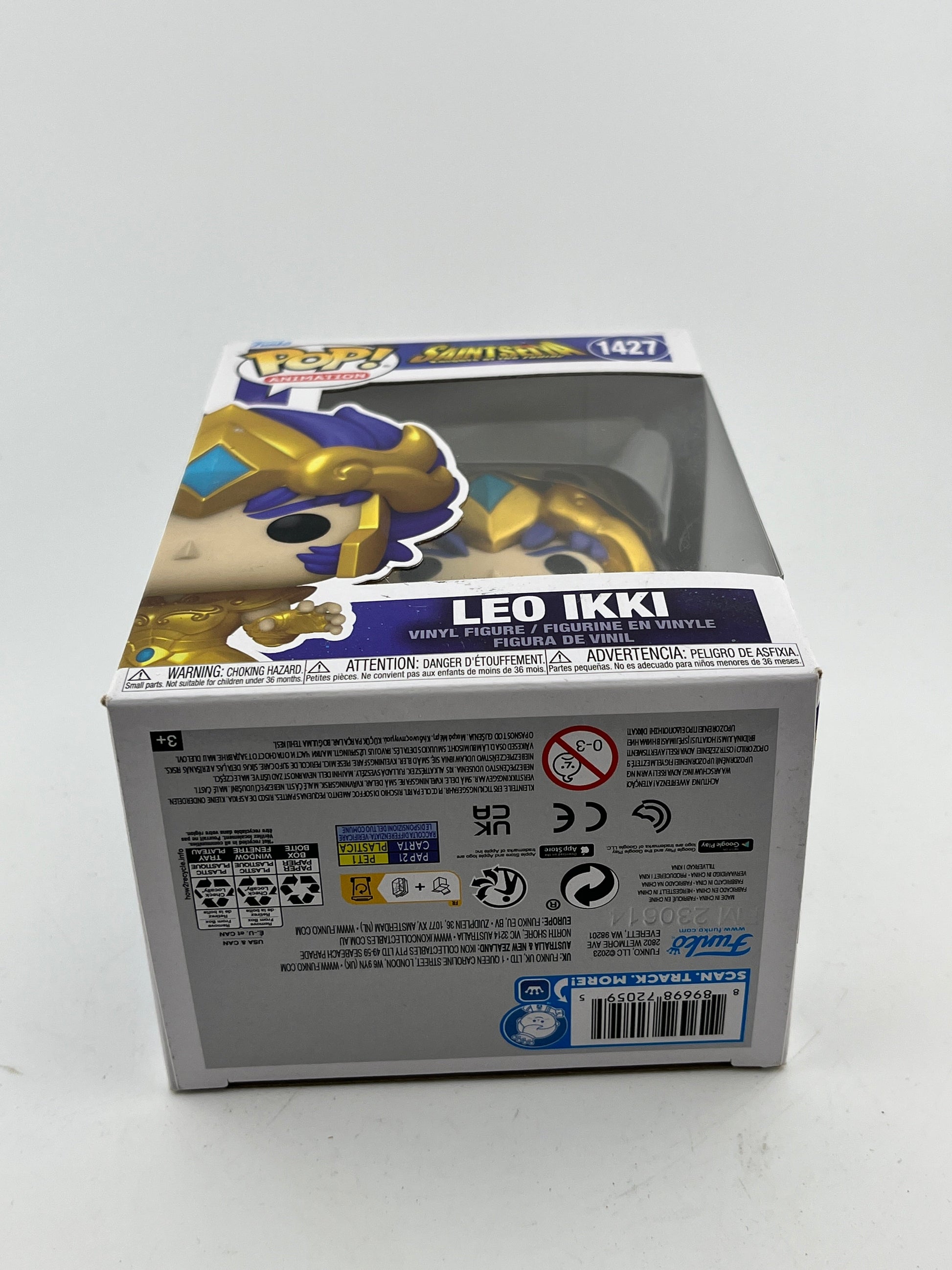 Funko POP! Animation Saint Seiya Knights Of Zodiac - Leo Ikki #1427 - Vinyl Collectable FRENLY BRICKS - Open 7 Days