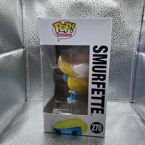 Funko Pop! Animation: The Smurfs - Smurfette #270 New in Box Vaulted FRENLY BRICKS - Open 7 Days