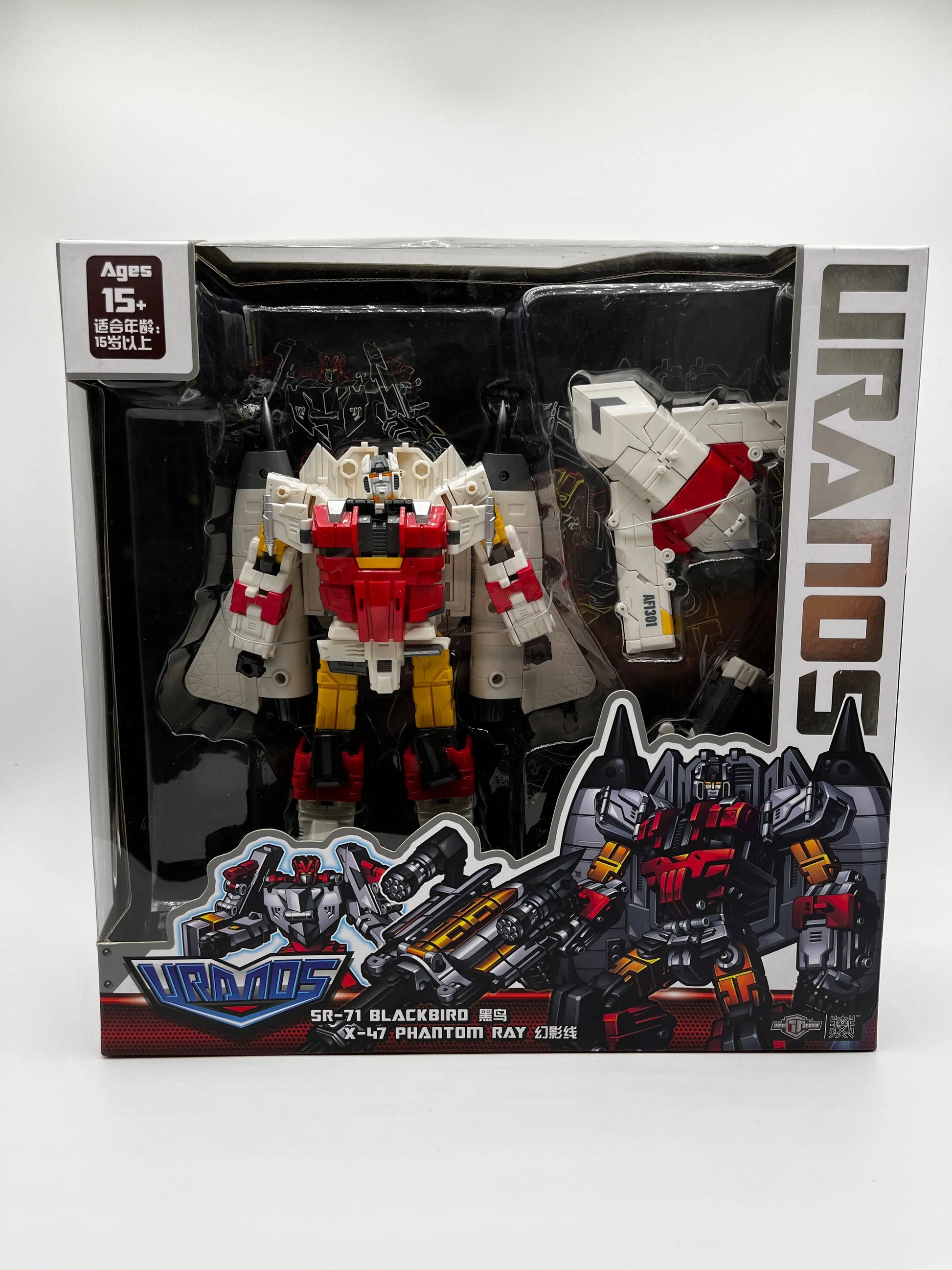 TFC Toys Uranos SR-71 Blackbird & X-47 Phantom Ray FRENLY BRICKS - Open 7 Days