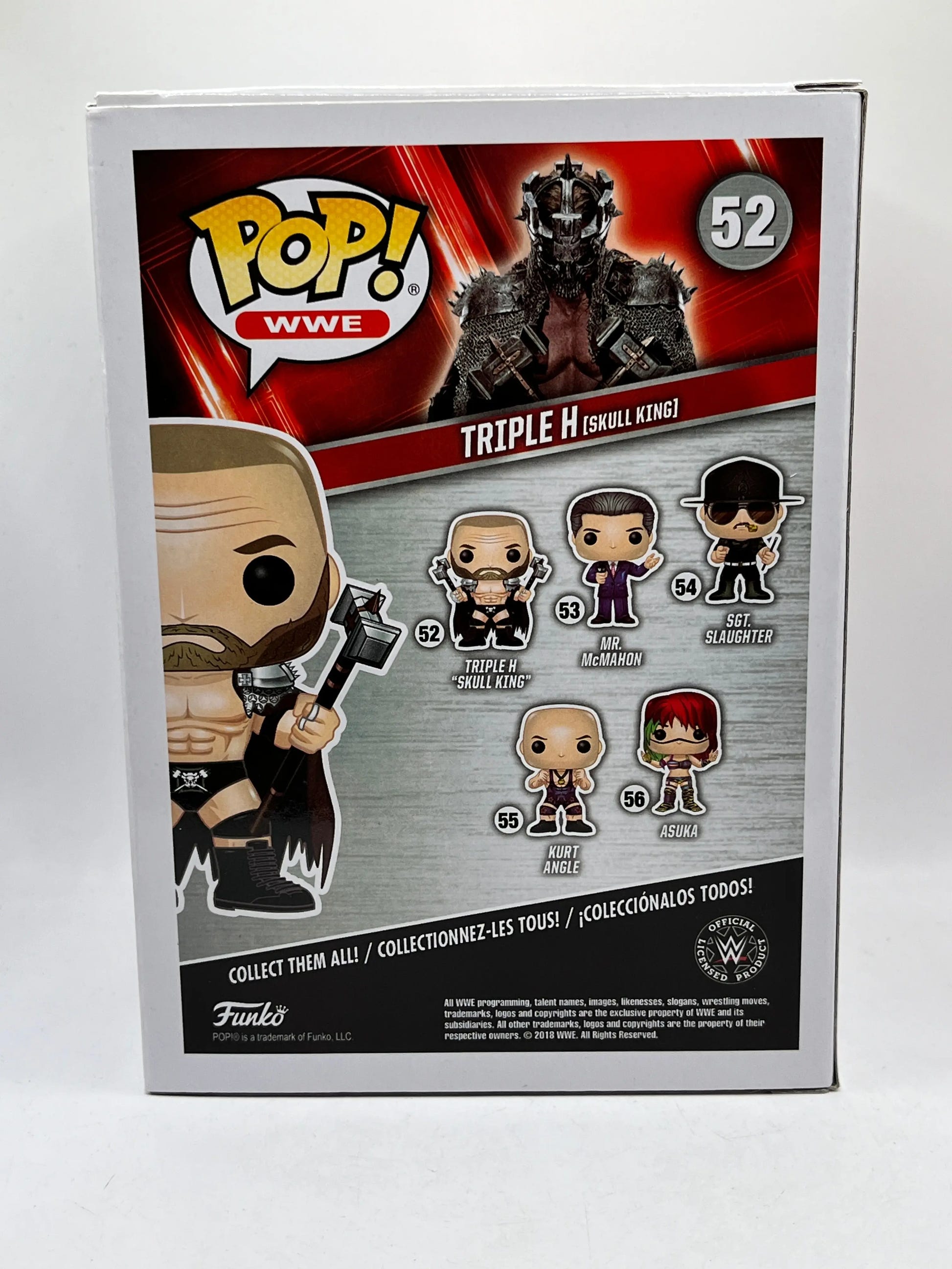 Funko POP! WWE - Tripple H (Skull King) #52 - Limited Edition Chase FRENLY BRICKS - Open 7 Days image 3