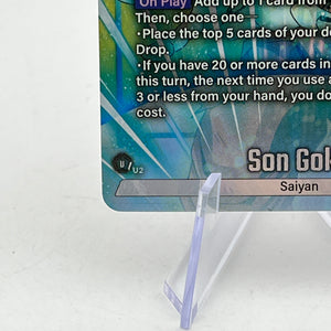 Dragon Ball Fusion World - Son Goku - FB05-030 Alt Art FRENLY BRICKS - Open 7 Days