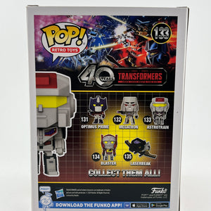 Funko POP! Retro Toys Transformers - AstroTrain #133 - 40th Anniversary FRENLY BRICKS - Open 7 Days