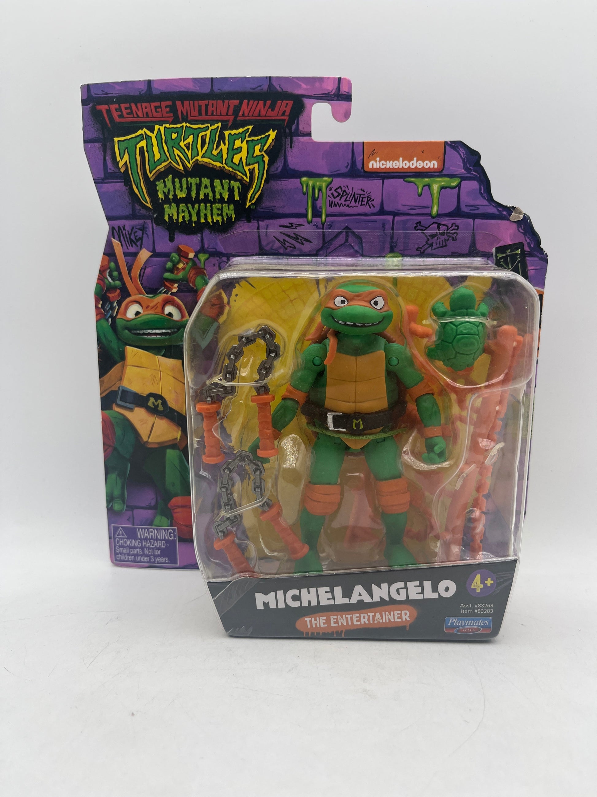 Teenage Mutant Ninja Turtles: Mutant Mayhem Michelangelo 4.25" Figure FRENLY BRICKS - Open 7 Days