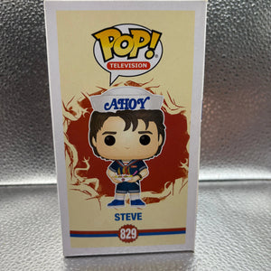 Pop Vinyl #829 Television Stranger Things Steve FRENLY BRICKS - Open 7 Days