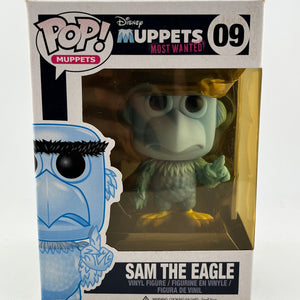 Funko POP! Muppets Disney Muppets Most Wanted - Sam The Eagle #09 - Sun Faded Box FRENLY BRICKS - Open 7 Days