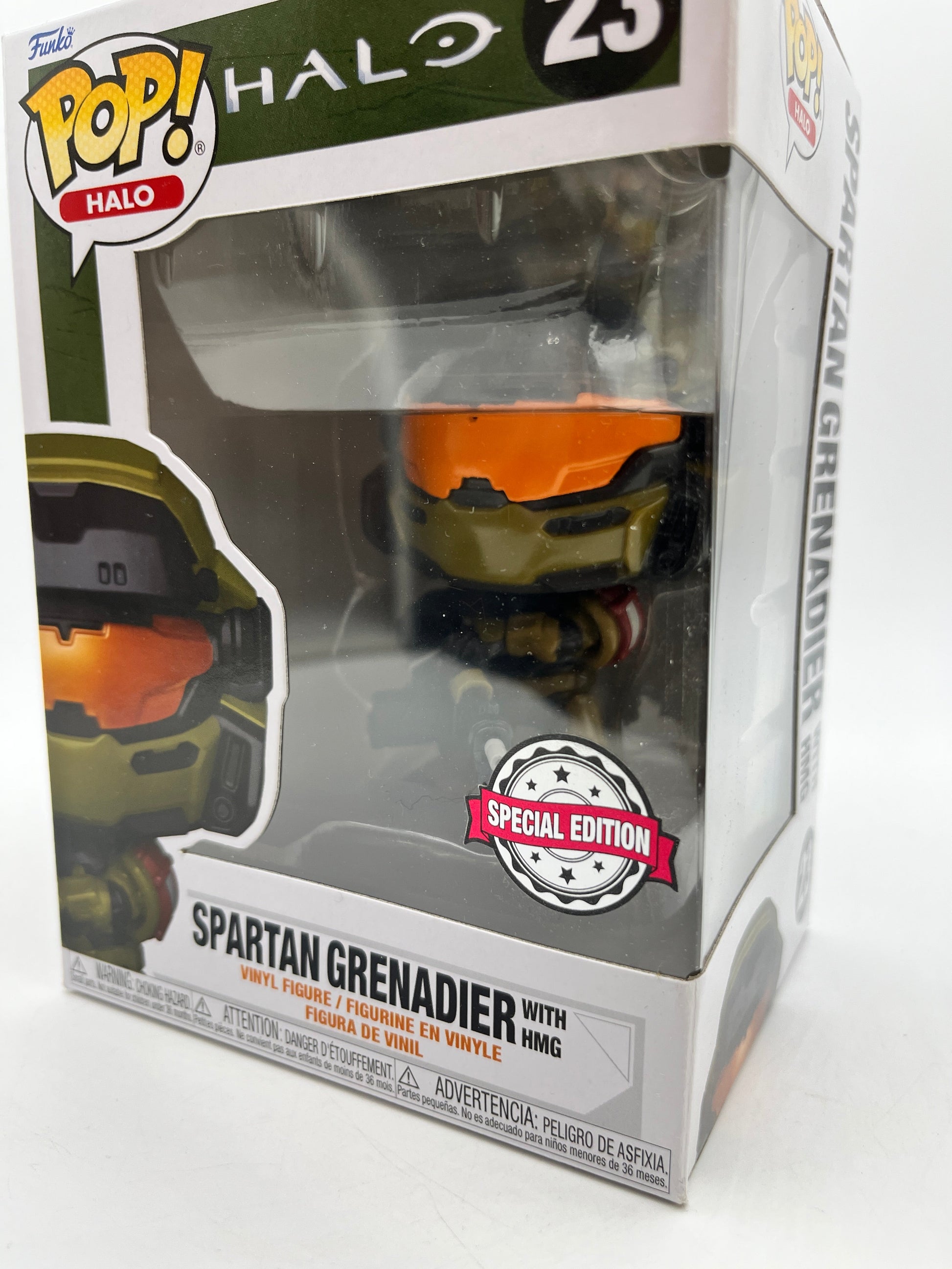 Funko POP! HALO Spartan Grenadier With HMG #23 - Special Edition FRENLY BRICKS - Open 7 Days
