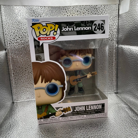 Funko Pop! Rocks - John Lennon - Military Jacket Vinyl #246 FRENLY BRICKS - Open 7 Days