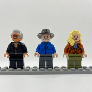 LEGO Jurassic Park Minifigures - Bundle 3x - (Genuine, complete) FRENLY BRICKS - Open 7 Days
