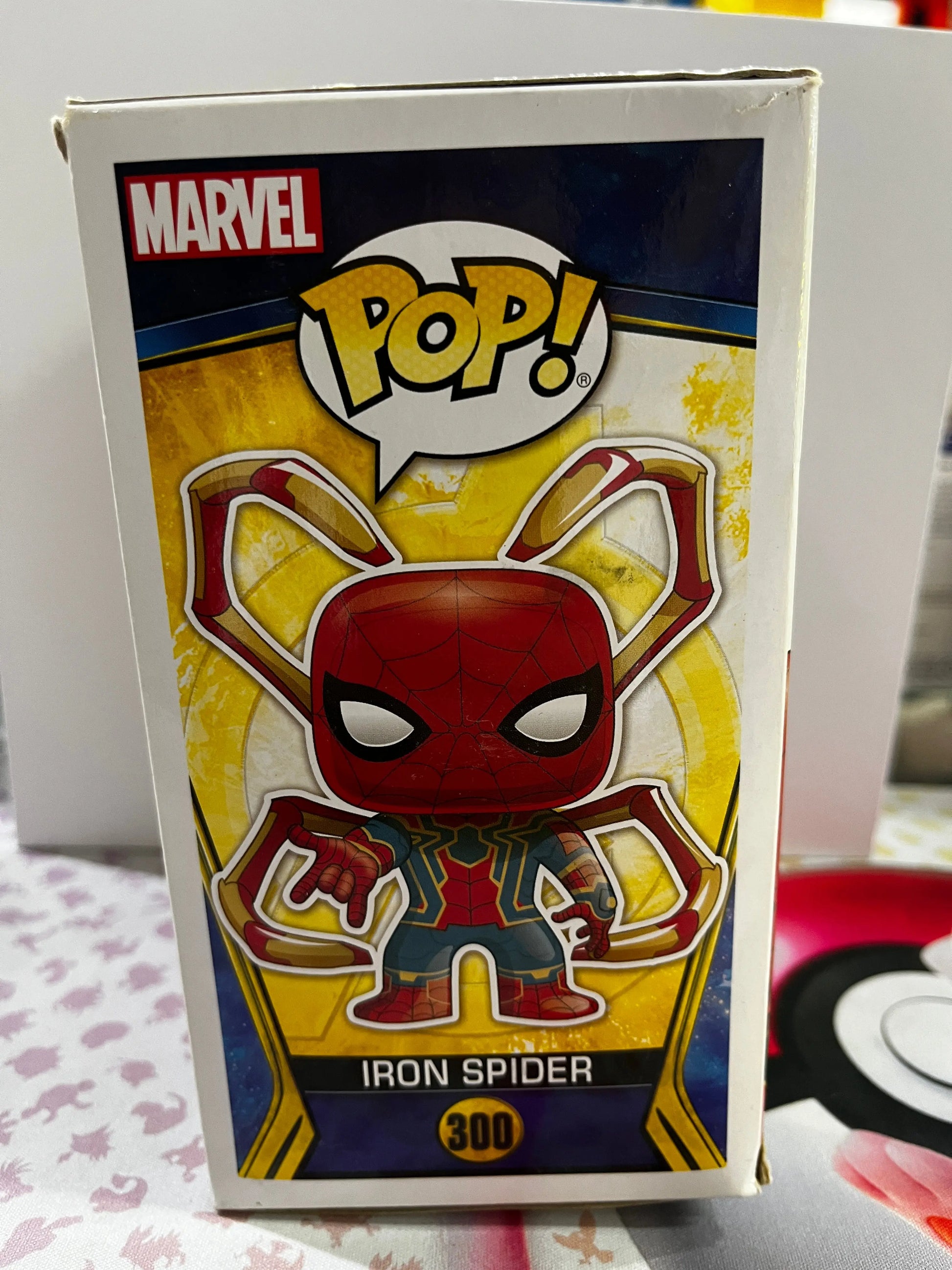 Funko Pop Vinyl Marvel Avengers Infinity War Iron Spider #300 FRENLY BRICKS - Open 7 Days