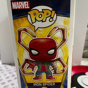 Funko Pop Vinyl Marvel Avengers Infinity War Iron Spider #300 FRENLY BRICKS - Open 7 Days