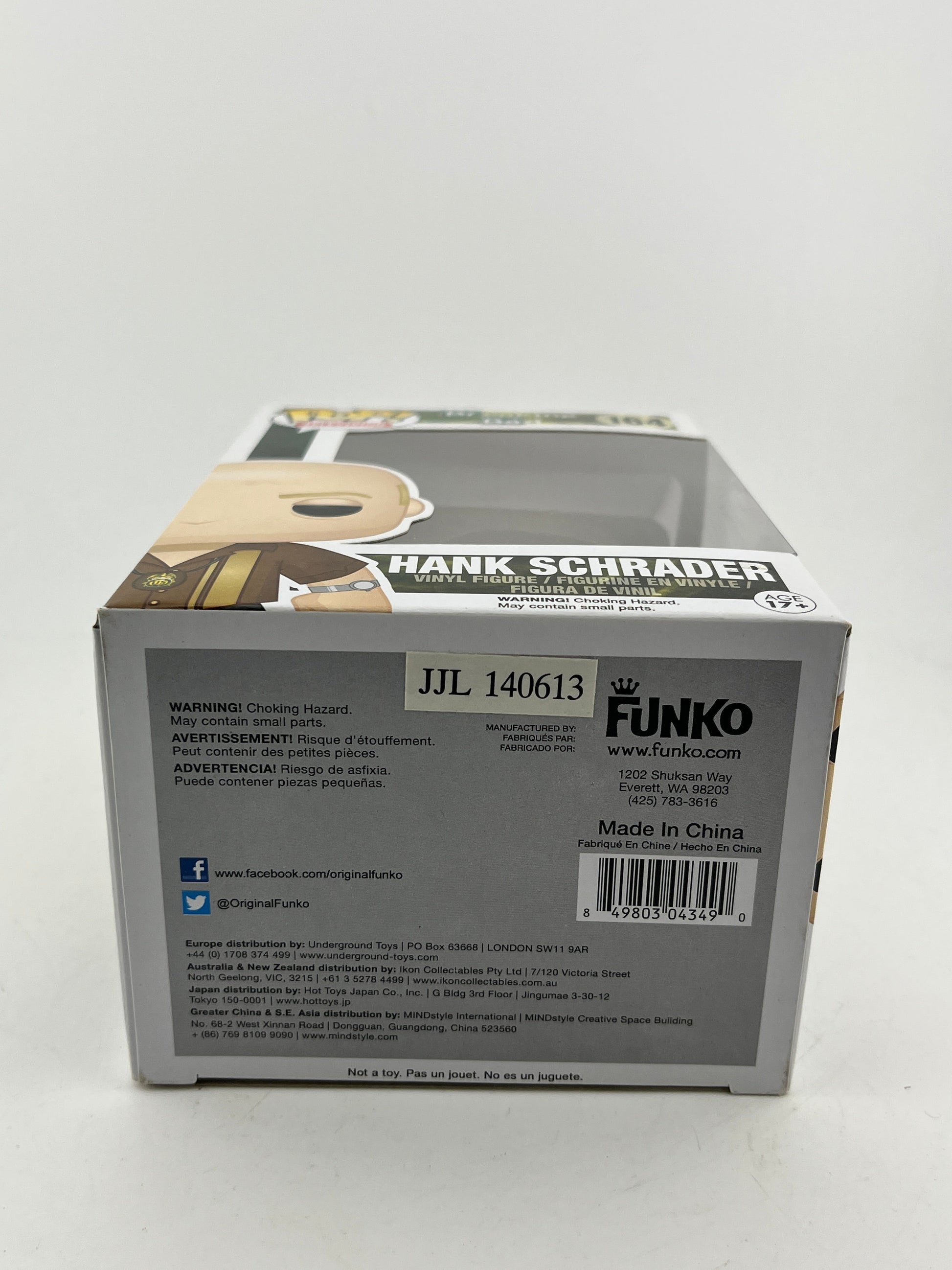 Funko POP! Television Breaking Bad - Hank Schrader #164 - Vinyl Collectable FRENLY BRICKS - Open 7 Days