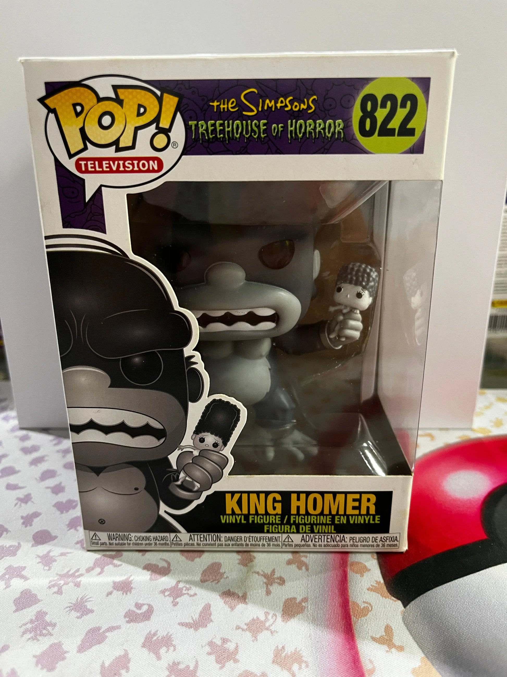 Funko Pop Vinyl Television the Simpsons TreeHouse Of Horror King Homer #822 FRENLY BRICKS - Open 7 Days
