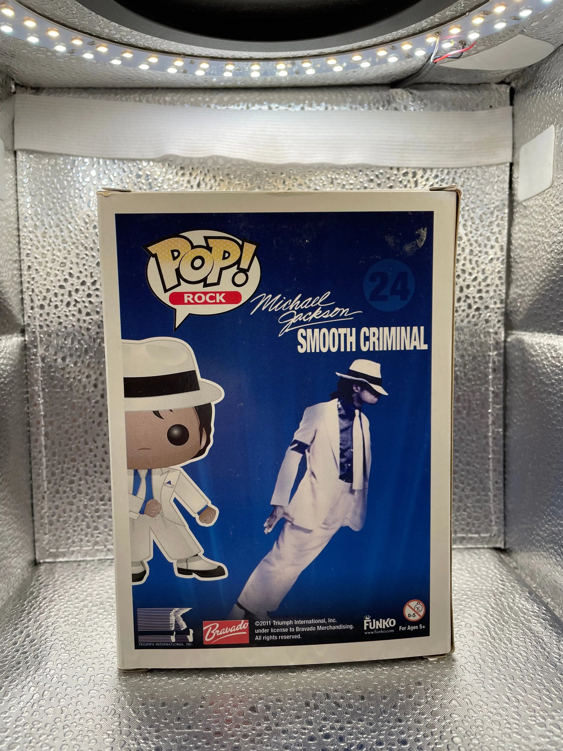 Michael Jackson Smooth Criminal Funko Pop Figure 24 Good Condition + Free Protector FRENLY BRICKS - Open 7 Days