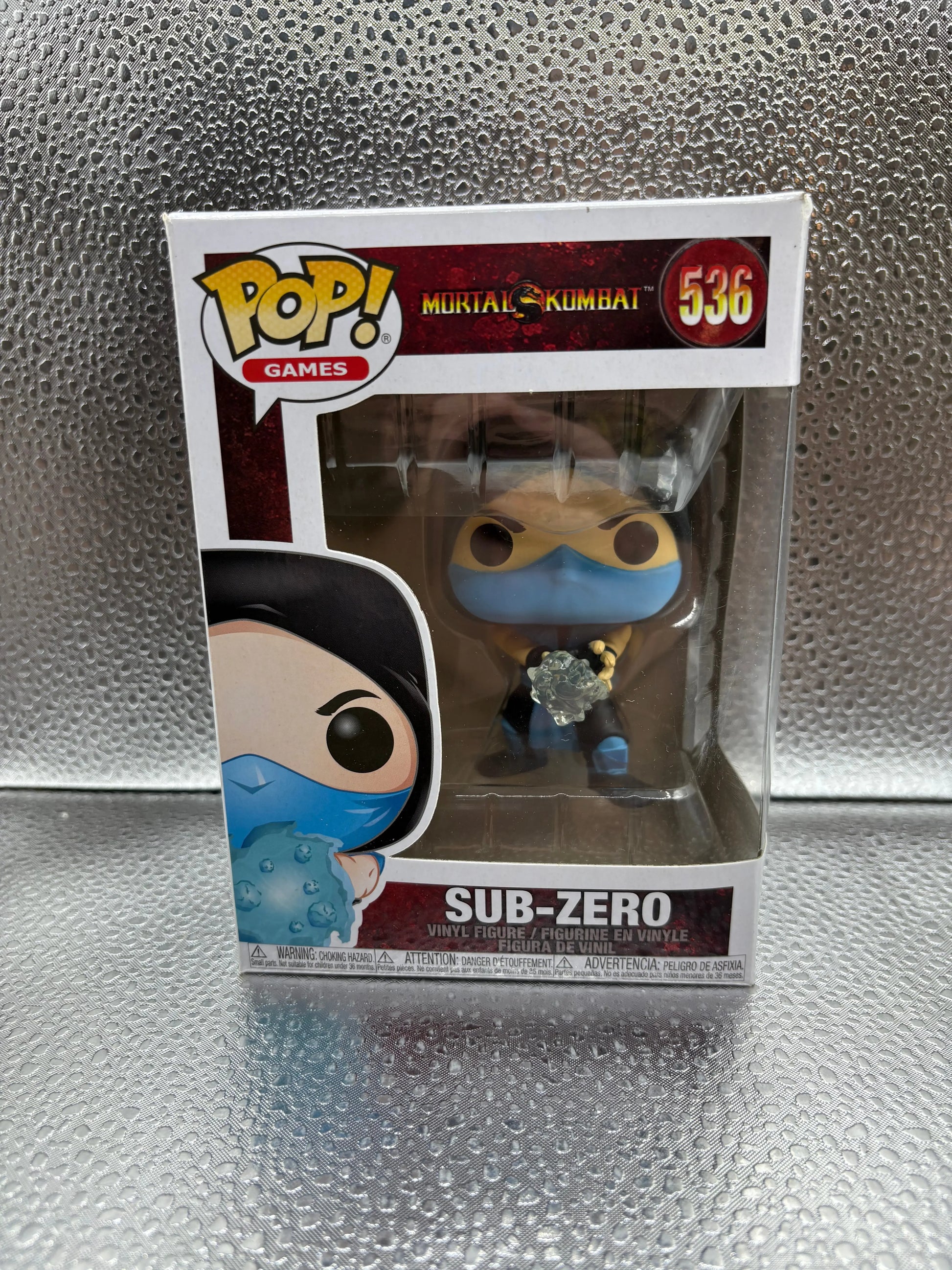 Funko Pop #536 Games Mortal Kombat Sub-Zero FRENLY BRICKS - Open 7 Days