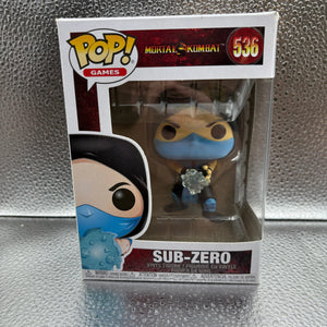 Funko Pop #536 Games Mortal Kombat Sub-Zero FRENLY BRICKS - Open 7 Days