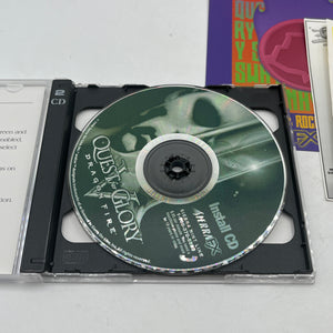 “Quest for Glory V Dragon Fire” from Sierra for both PC/MAC Big Box Game 1998 FRENLY BRICKS - Open 7 Days