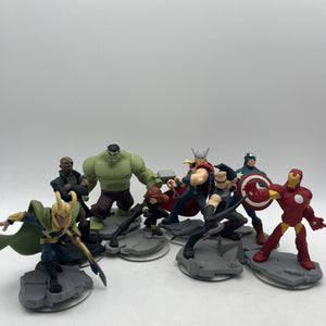 Disney Infinity Marvel Avengers lot of 8 FRENLY BRICKS - Open 7 Days
