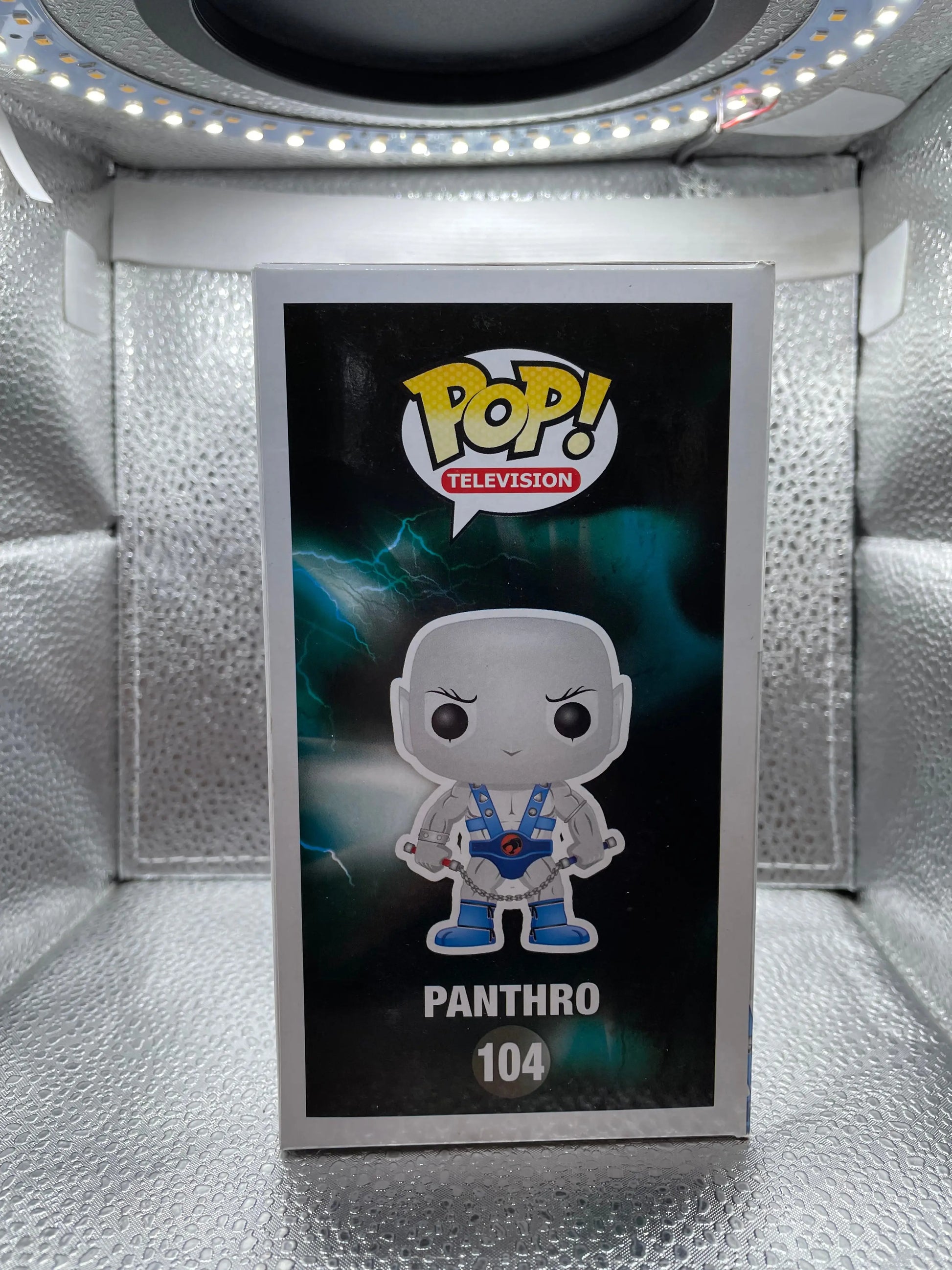 THUNDERCATS PANTHRO FUNKO POP FIGURE CLASSIC VAULTED MISP #104 FRENLY BRICKS - Open 7 Days