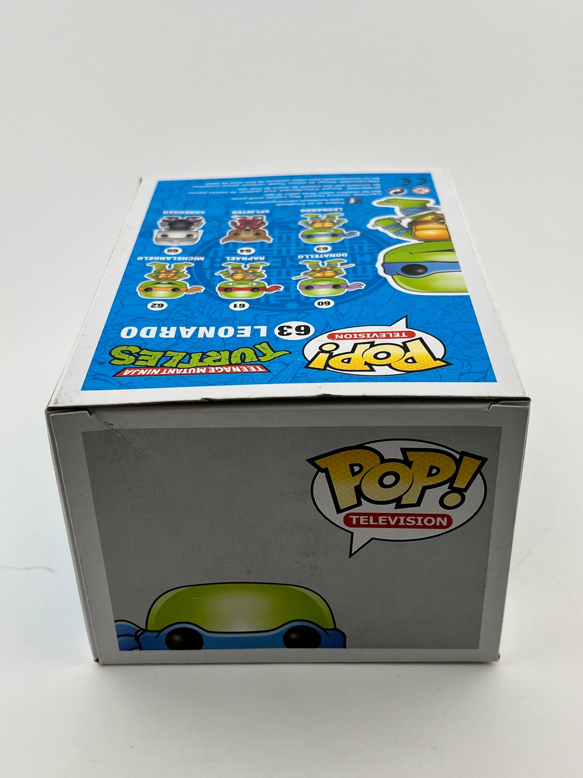 Funko POP! Television Teenage Mutant Ninja Turtles - Leonardo #63 - Vinyl Collectable FRENLY BRICKS - Open 7 Days