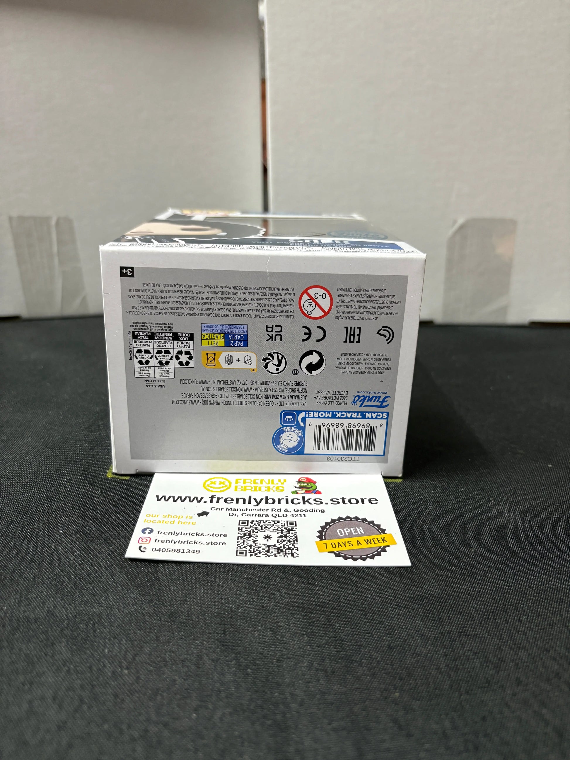 FUNKO Pop Vinyl Cher #340 FRENLY BRICKS - Open 7 Days