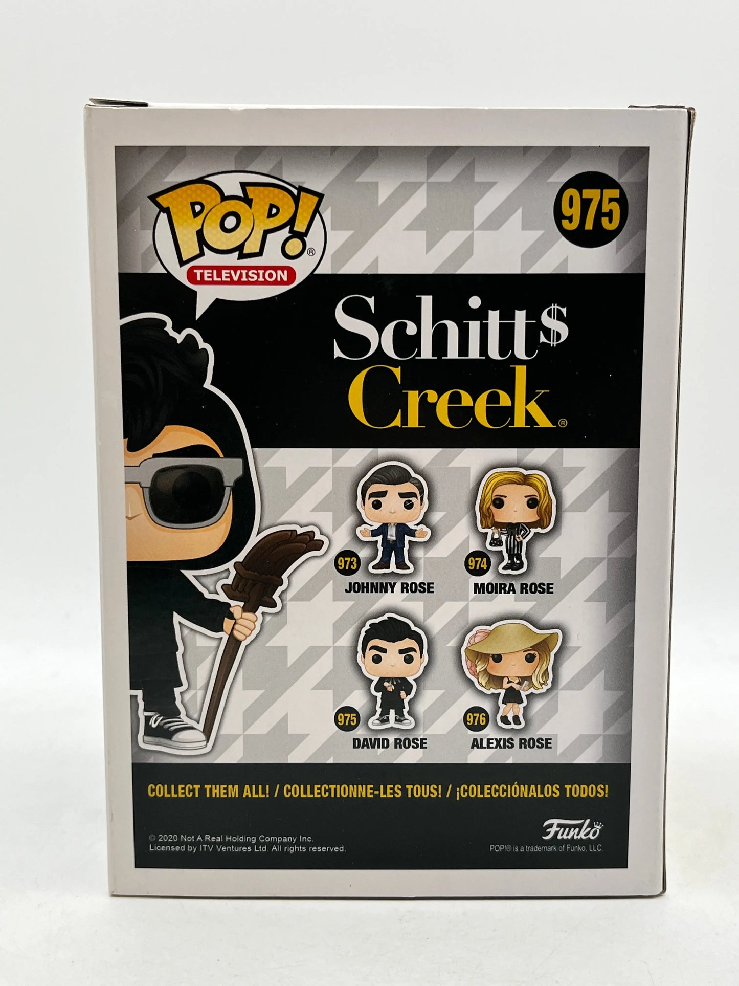 Funko POP! Television Schitts Creek - David Rose #975 - Limited Edition Chase FRENLY BRICKS - Open 7 Days