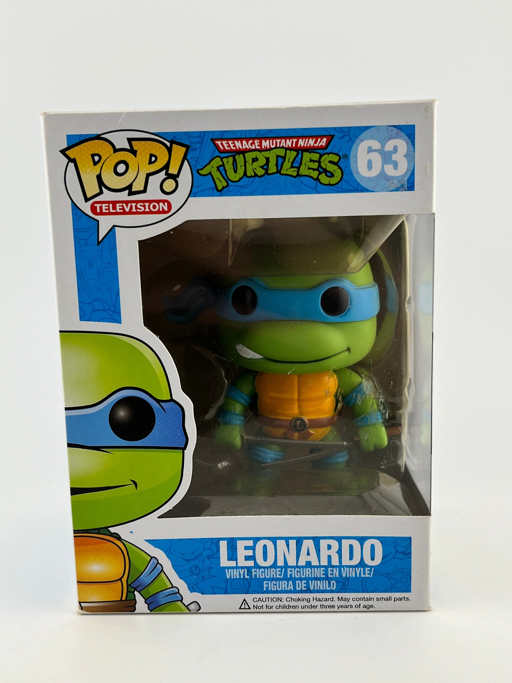 Funko POP! Television Teenage Mutant Ninja Turtles - Leonardo #63 - Vinyl Collectable FRENLY BRICKS - Open 7 Days