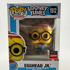 Funko POP! Animation Looney Tunes - Mr. EggHead Jr. #1512 - 2024 Expo LE FRENLY BRICKS - Open 7 Days