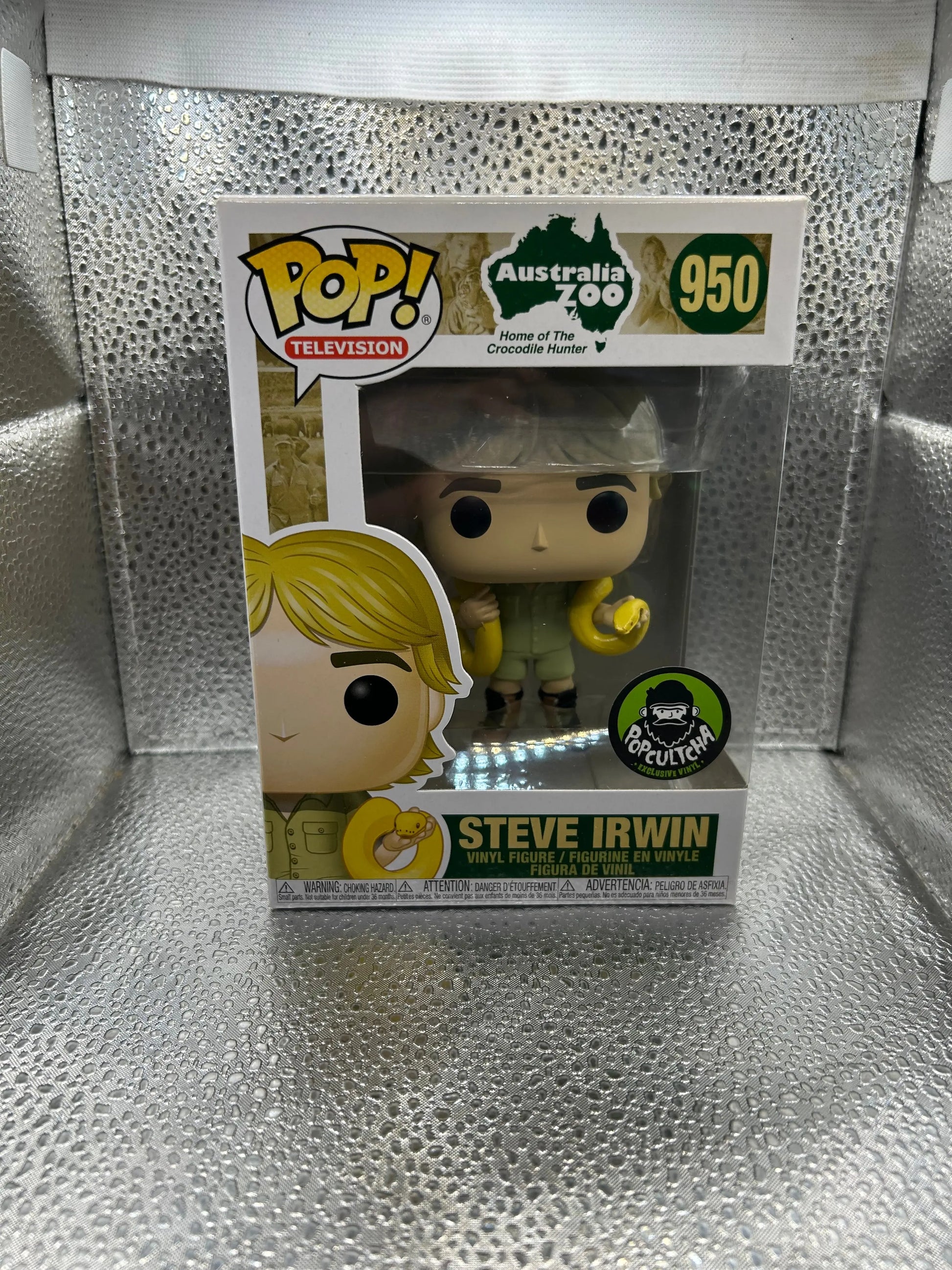 Funko POP Television - Australia Zoo - Steve Irwin #950 FRENLY BRICKS - Open 7 Days