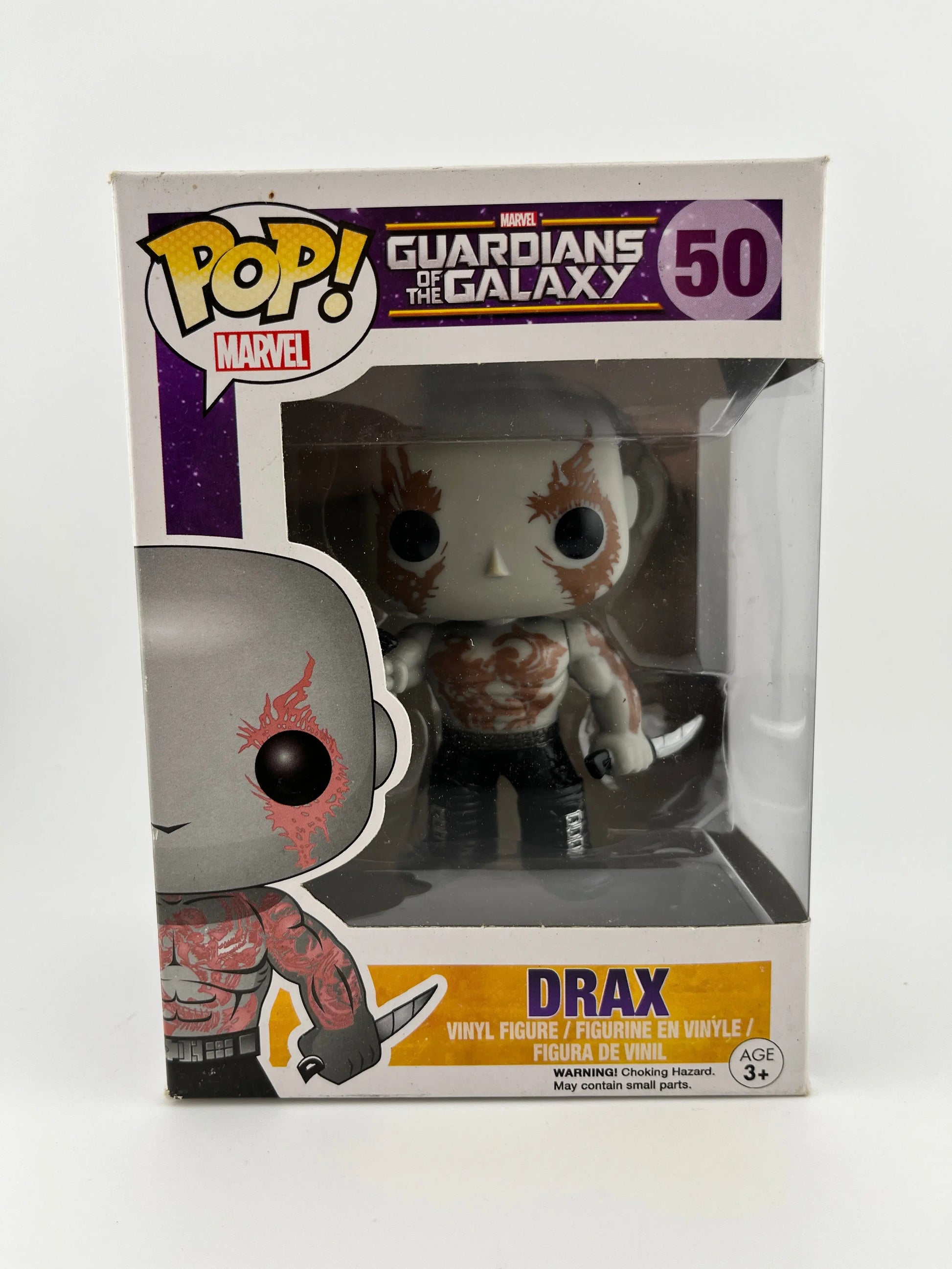 Funko POP! Marvel Guardians Of The Galaxy Drax #50 - Vinyl Collectable FRENLY BRICKS - Open 7 Days