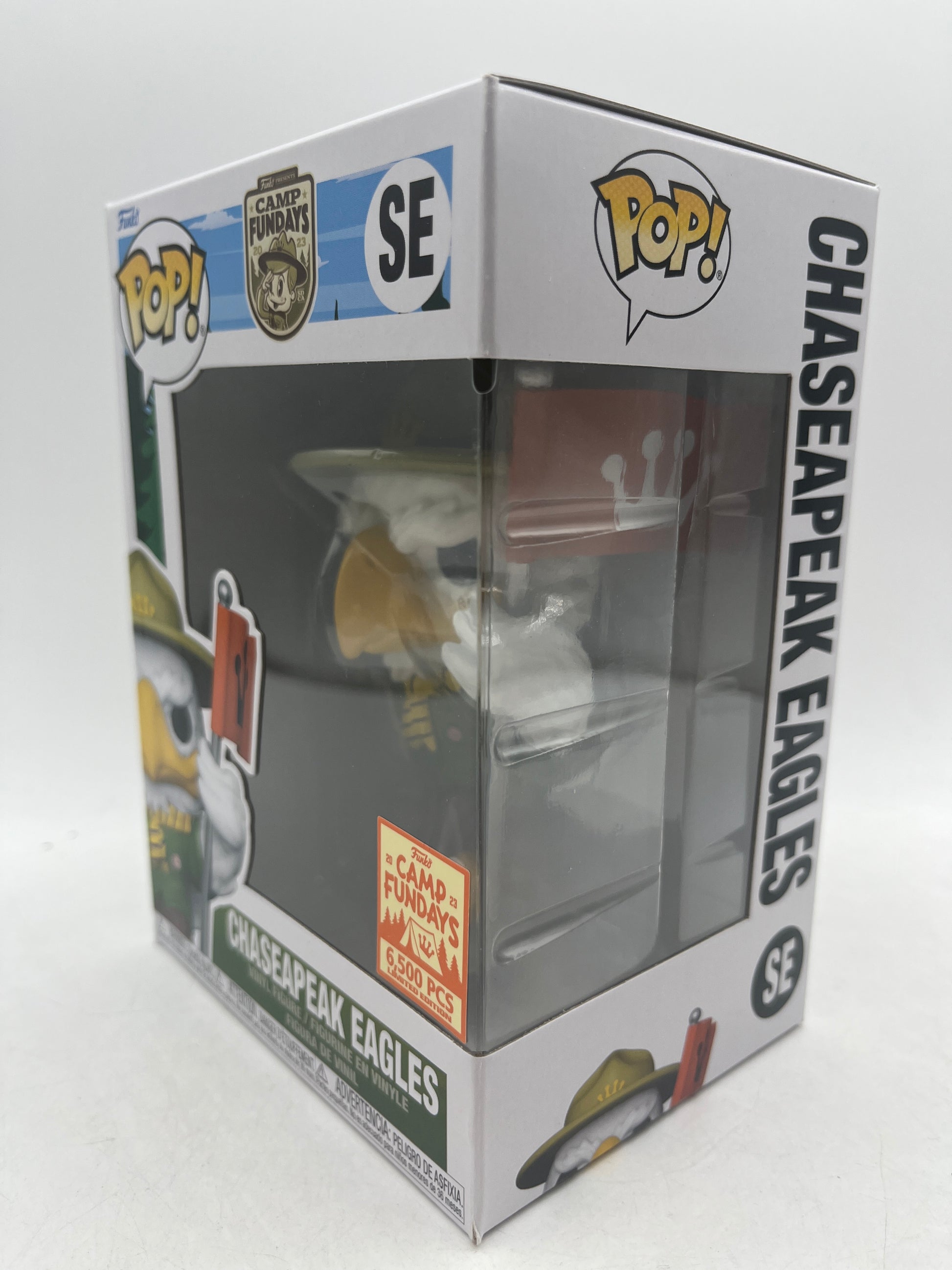 Funko Pop! Vinyl: Camp Fundays 2023 Chaseapeak Eagles 6500 Pcs Special Edition image 8