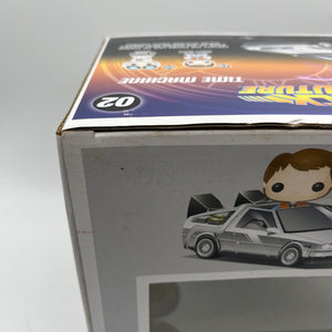 Funko Pop! Rides Back To The Future Time Machine w/ Marty # 02 +combinedshipping FRENLY BRICKS - Open 7 Days