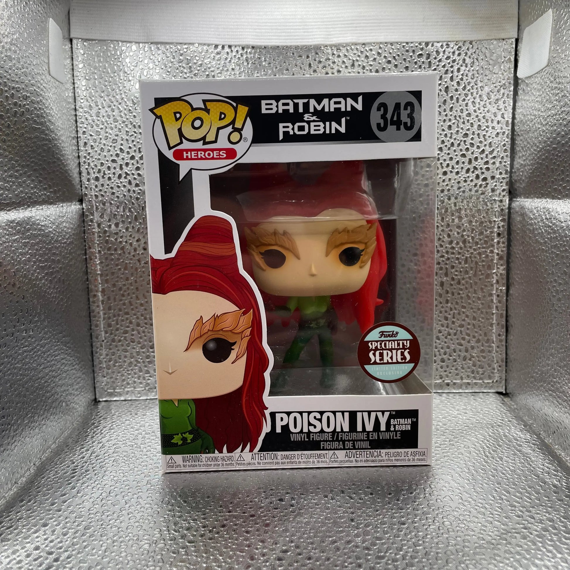 Funko Pop! DC Batman & Robin Poison Ivy (Specialty Series) #343 Uma Thurman Rare FRENLY BRICKS - Open 7 Days