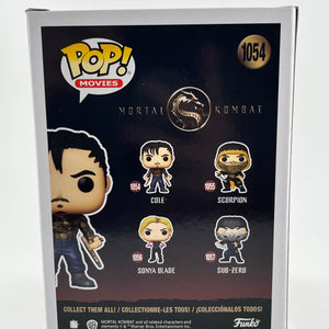 Funko POP! Movies Mortal Kombat - Cole #1054 - Vinyl Collectable FRENLY BRICKS - Open 7 Days