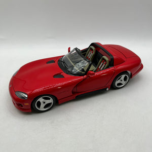 1:18 Burago Dodge Viper RT-10 Roadster  1993 in Red - Diecast Model Car FRENLY BRICKS - Open 7 Days