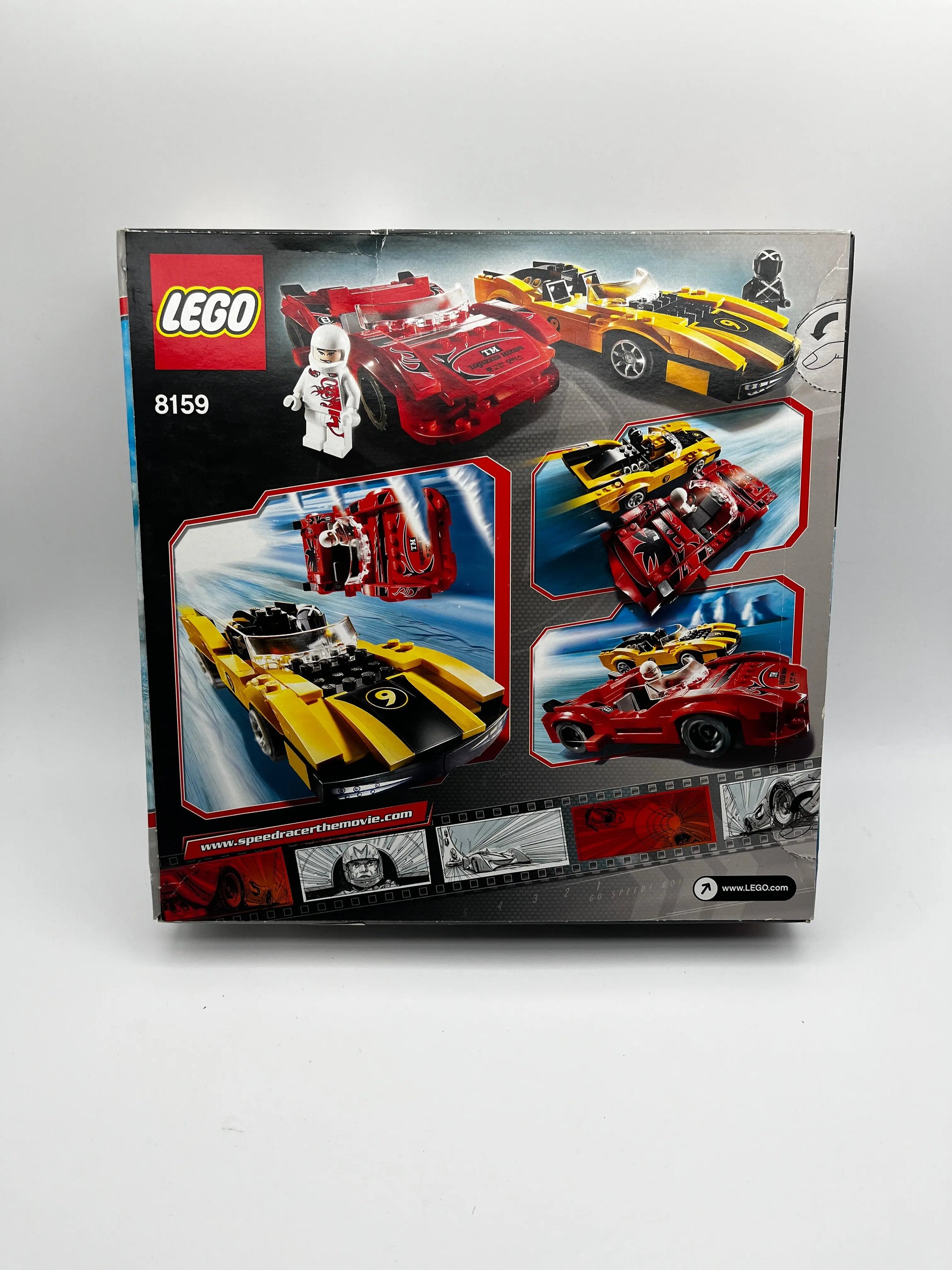 Lego Speed Racer 8159 Racer X & Taejo Togokahn FRENLY BRICKS - Open 7 Days