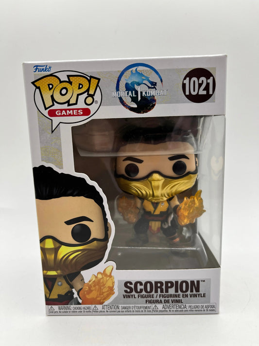 Funko POP! Games Mortal Kombat 1 Scorpion #1021 - Vinyl Collectable FRENLY BRICKS - Open 7 Days