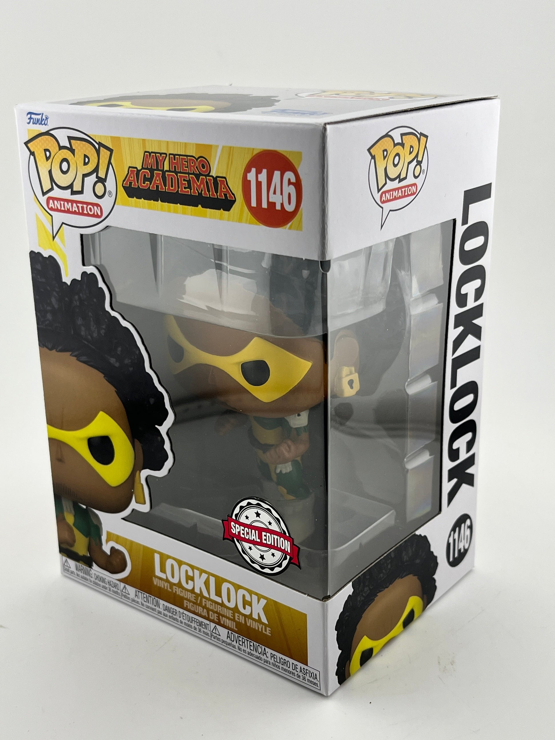 Funko POP! Animation My Hero Academia- LockLock #1146 - Special Edition - Vinyl Collectable FRENLY BRICKS - Open 7 Days